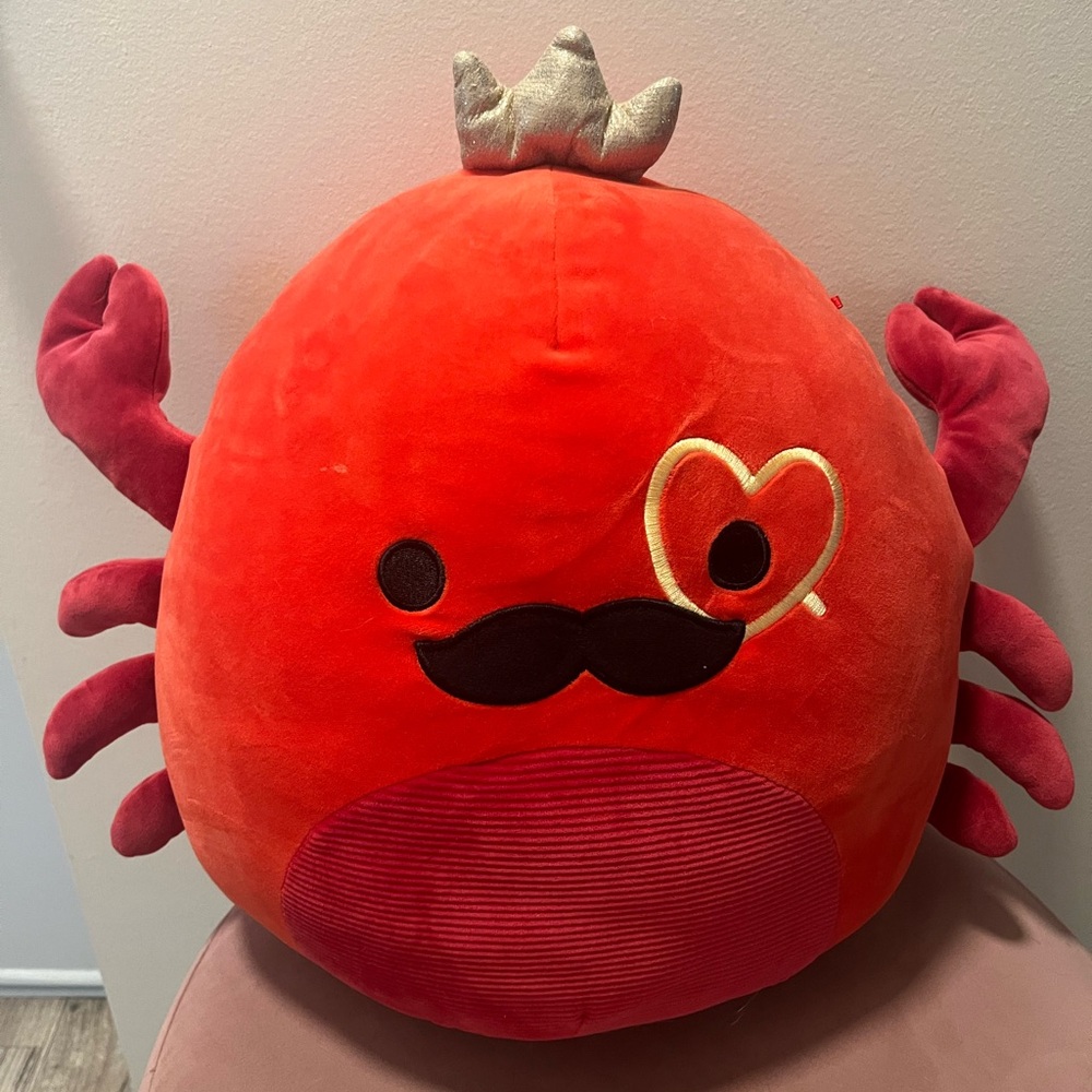 Georgios the Lobster Squishmallow - Valentine's Day collectible plushie